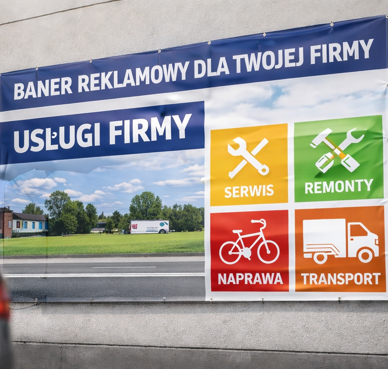 Baner reklamowy 440