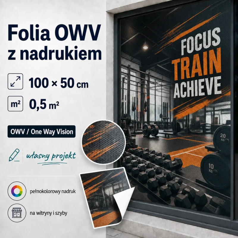 Folia OWV z nadrukiem