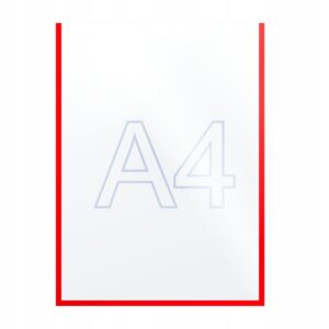 Kieszeń na dokumenty a4