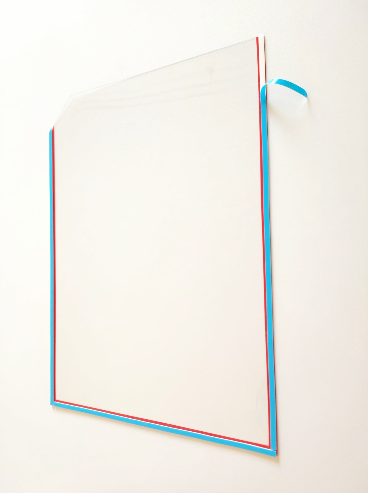 Kieszeń samoprzylepna na dokumenty – widok od tyłu