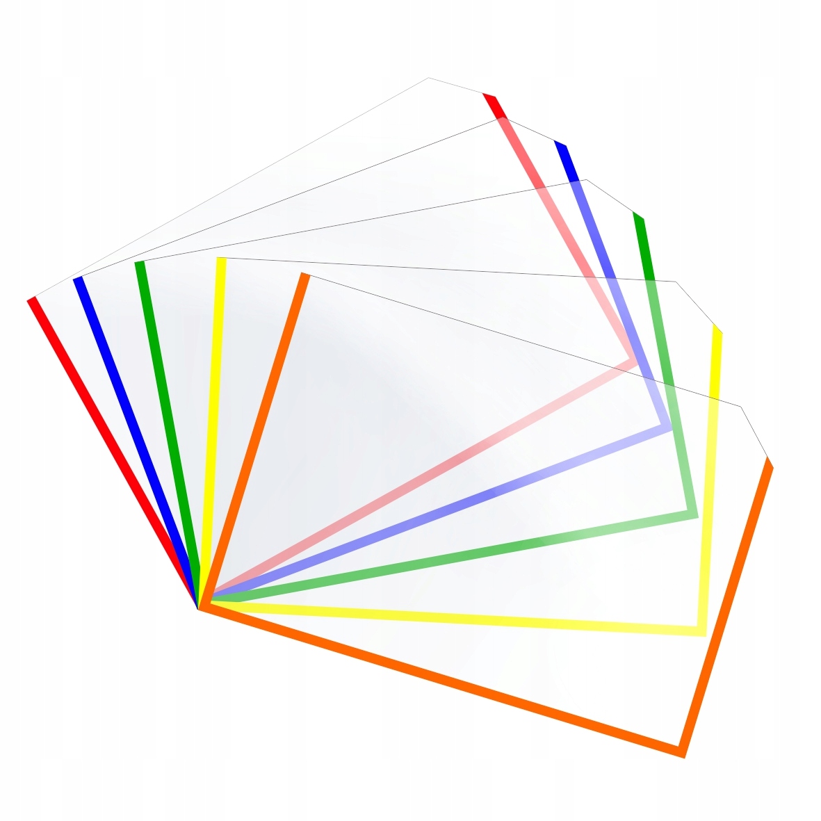 kieszenie samoprzylepne poziom