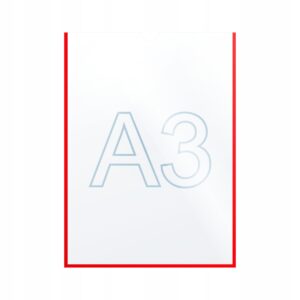 Koszulka na dokumenty sztywna a3