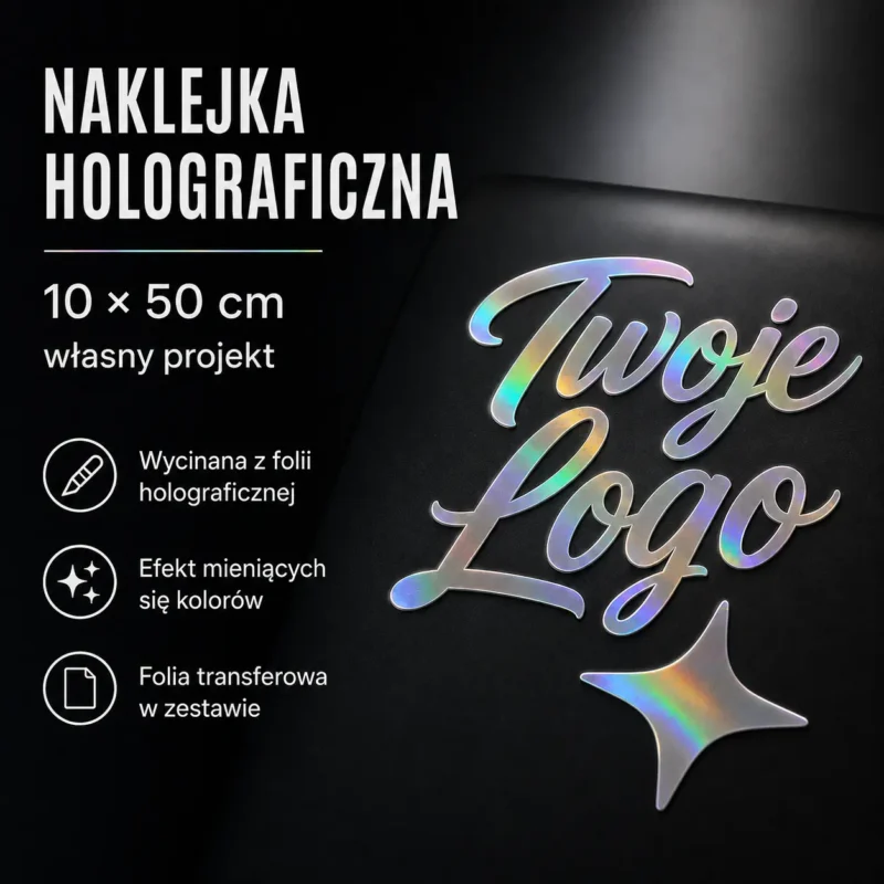 Naklejka holograficzna