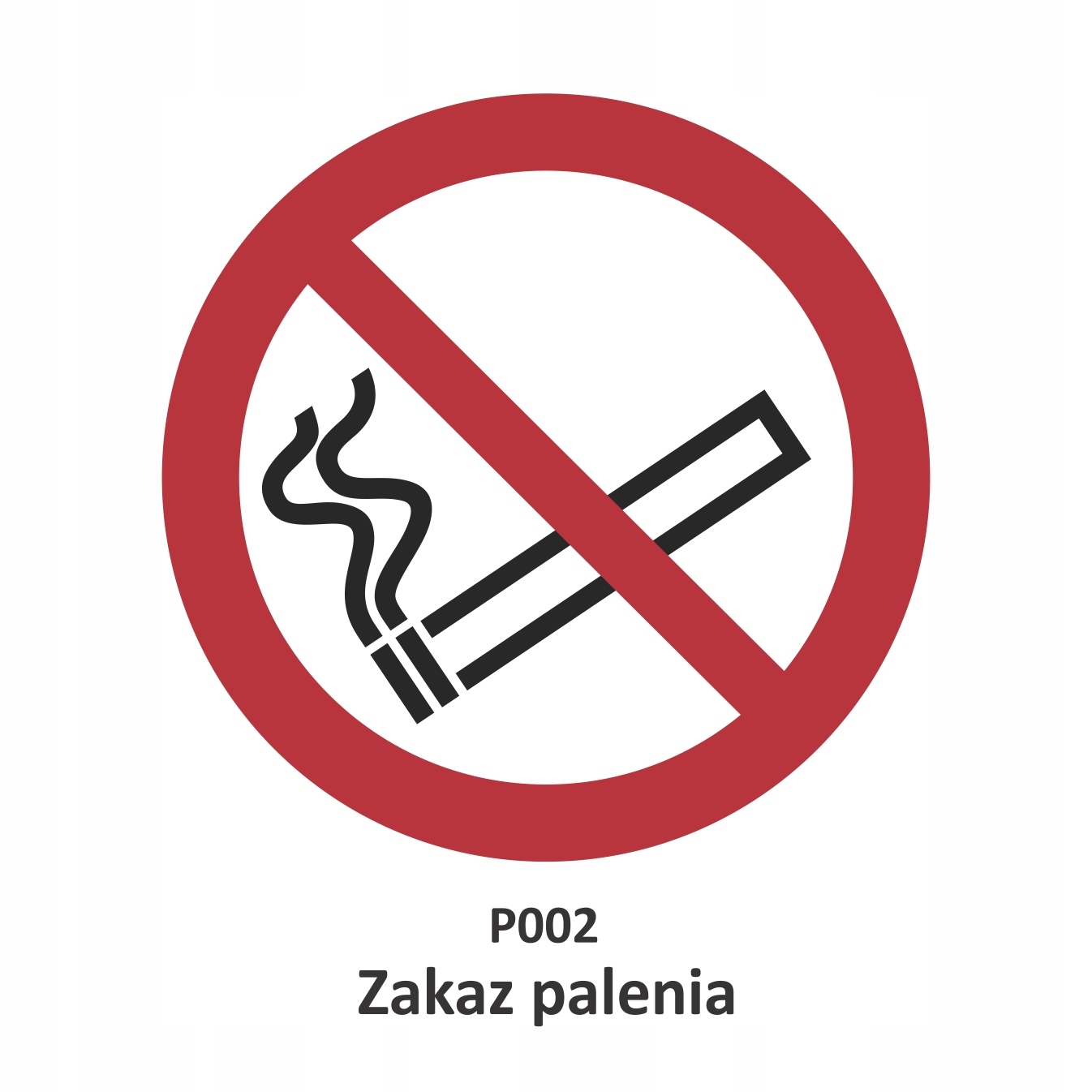 znaki bhp naklejki zakaz palenia p002 znaki bhp naklejki zakaz palenia p002