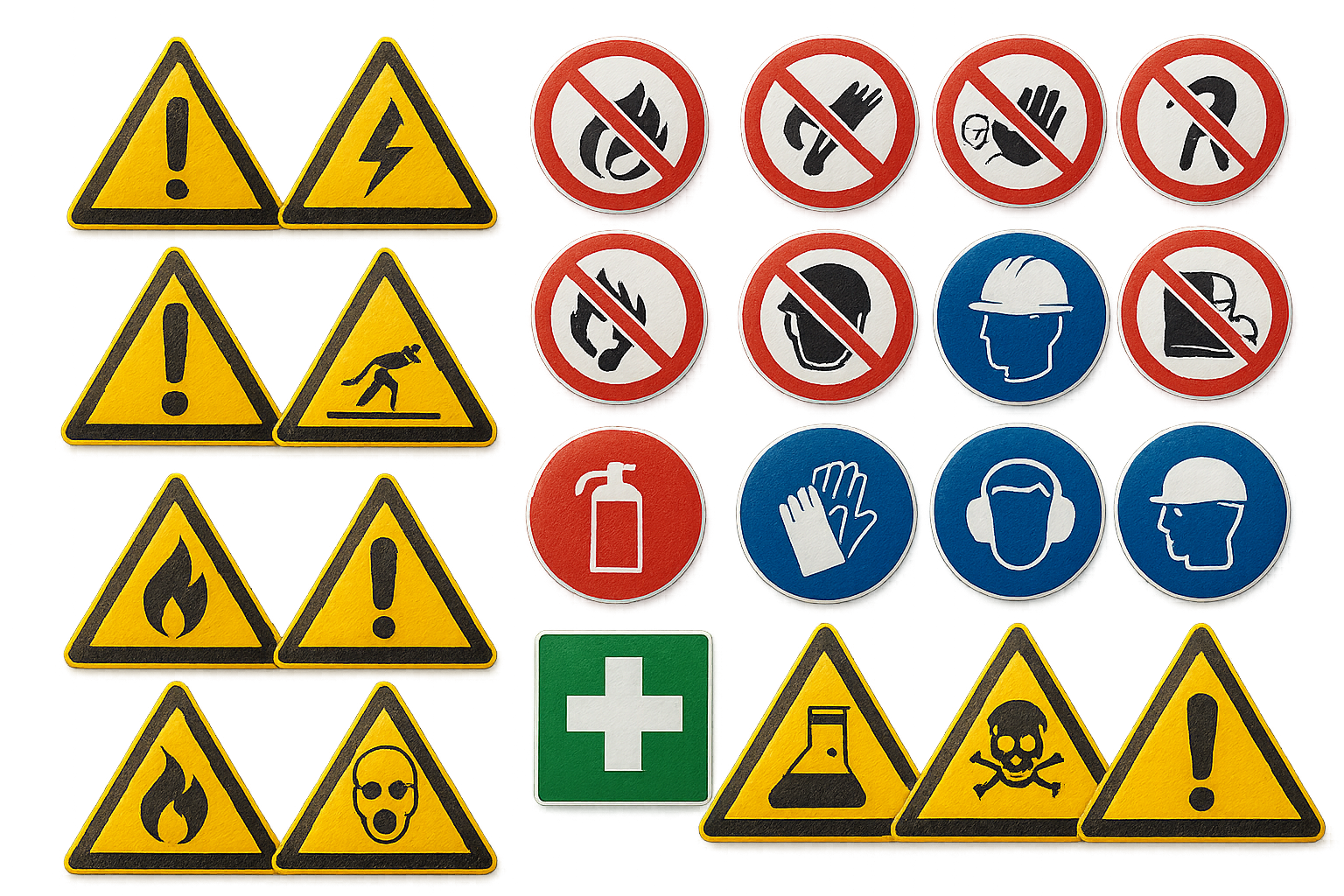 Znaki bhp zakazu nakazu informacyjne Znaki bhp zakazu nakazu informacyjne